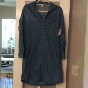 Old Navy denim shirt dress